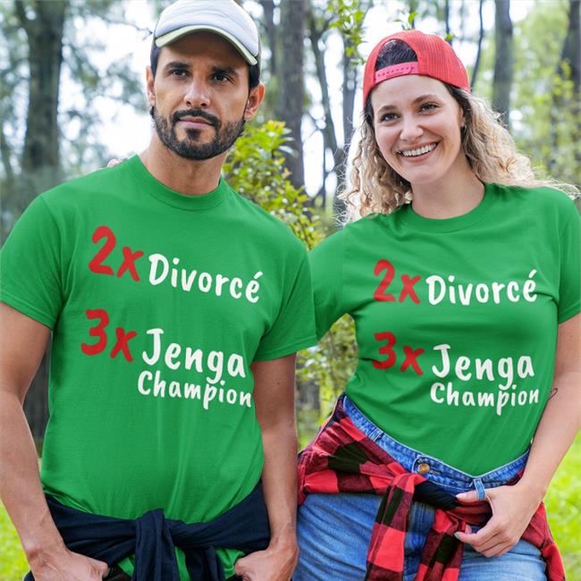 2X Divorcé 3X Jenga Champion Hoodie Shirts That Go Hard