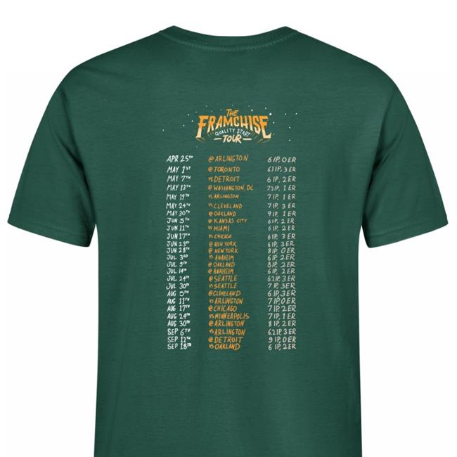 The Framchise Qs Tour Shirt Apollohou Houston Astros