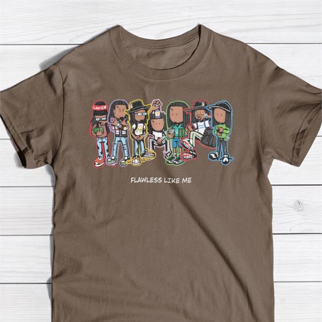 Flawless Like Me Shirt Black