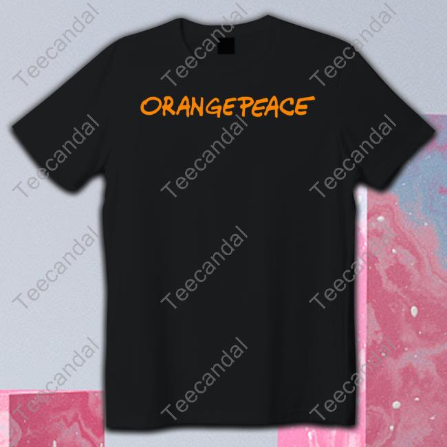 Bitcoin News Orangepeace Tee Shirt