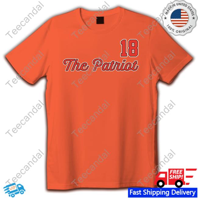 Official Matthew Slater The Patriot Captain 18 T Shirt