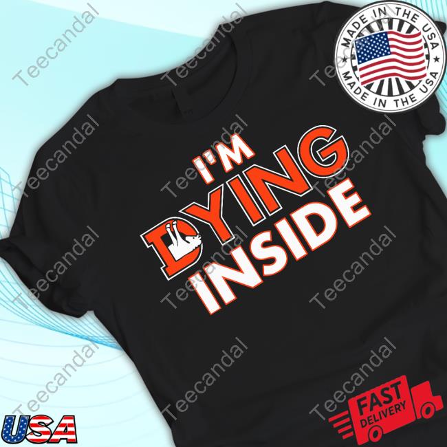 ThatsGoodSports Denver Broncos I'm Dying Inside Sweatshirt