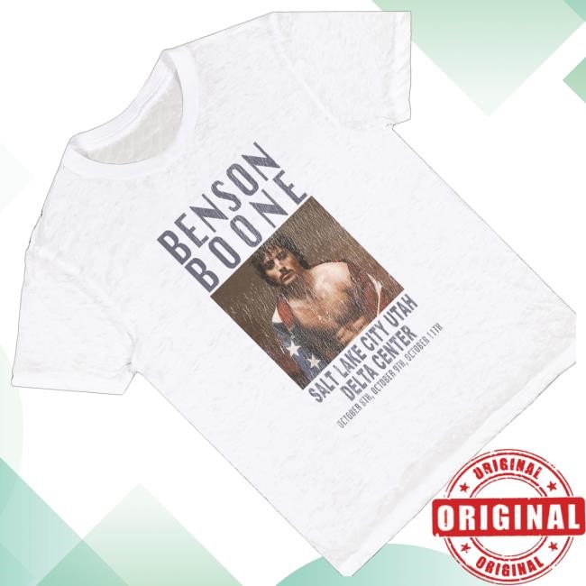 Benson Boone Merch Shop Salt Lake City Utah Delta Center Classic Shirt