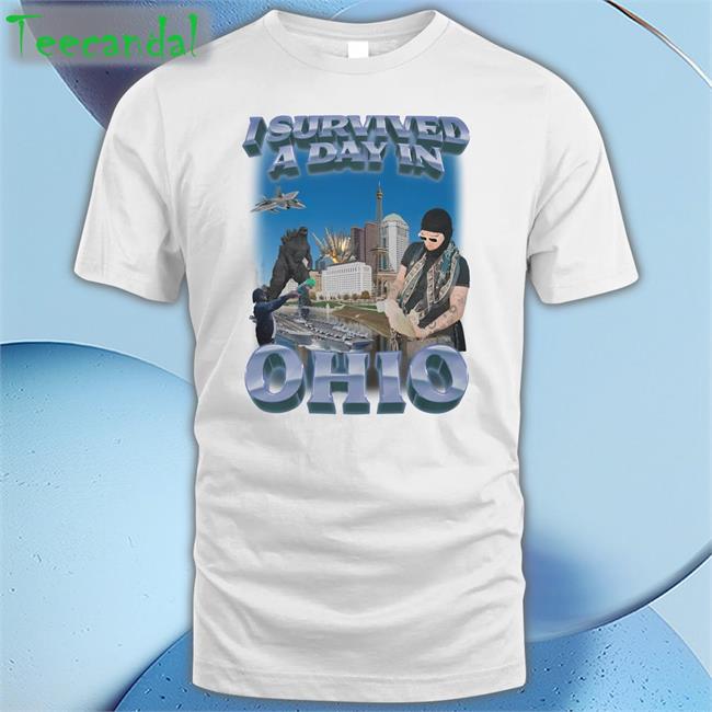 Swagstimulus I Survived A Day In Ohio T Shirts