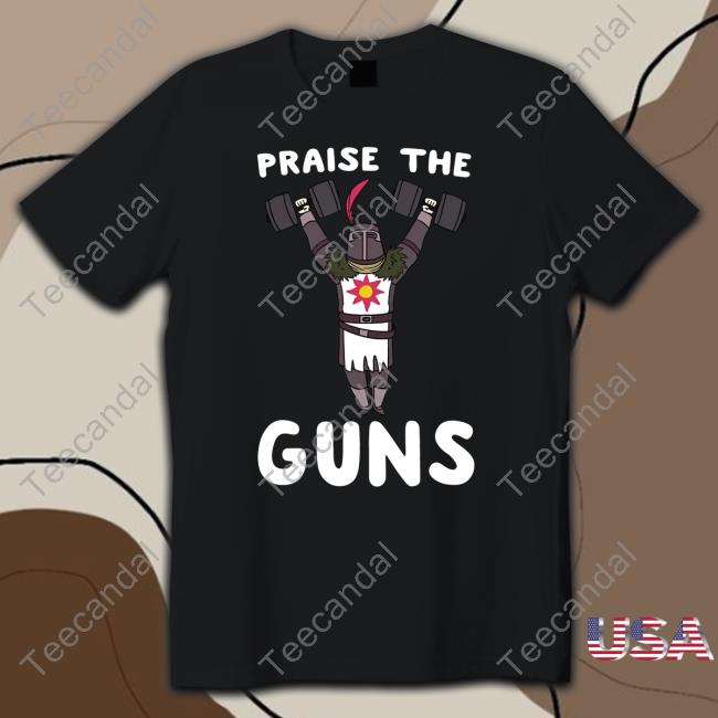 Lookhuman Praise The Guns Hoodie