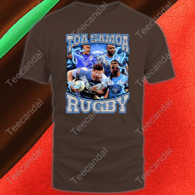 Fanessah Merch Toa Samoa Rugby Tee Shirt
