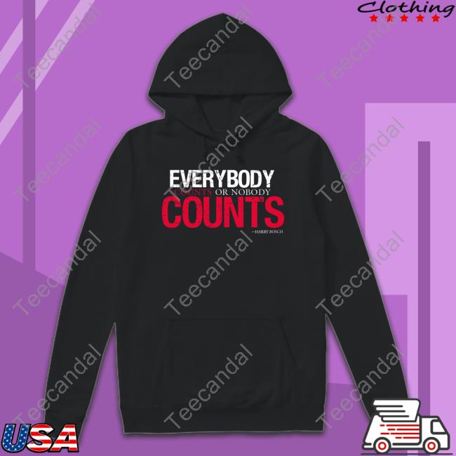 Madison Everybody Counts Or Nobody Counts Shirt Ridgemadison