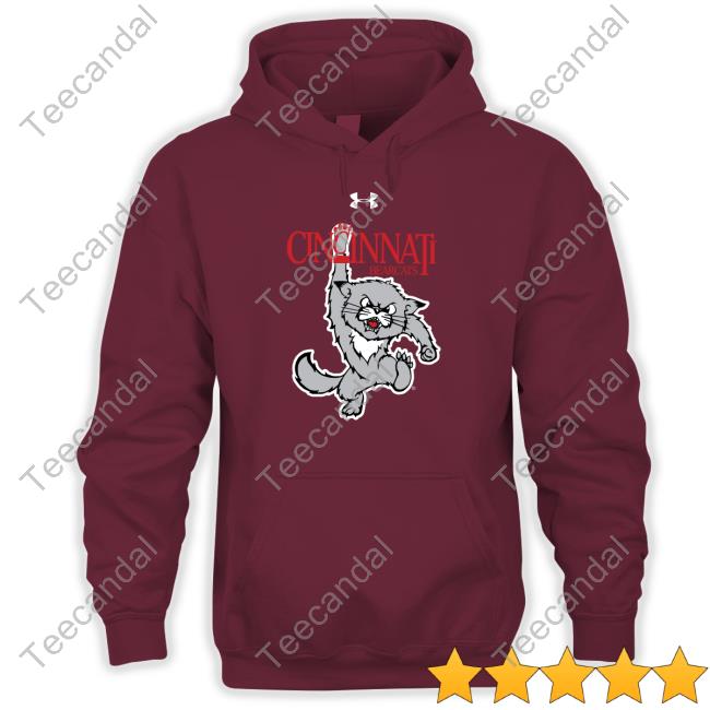 Gobearcats Cincinnati Bearcats 1990'S Vault Logo Tees