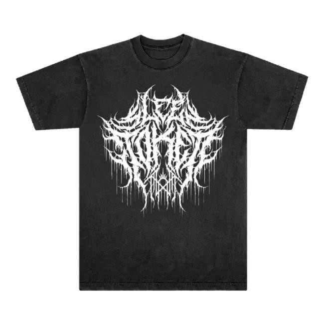 Original Deathcore Mineral Wash Hoodie Sweatshirt Sleep Token Shop Merch Store