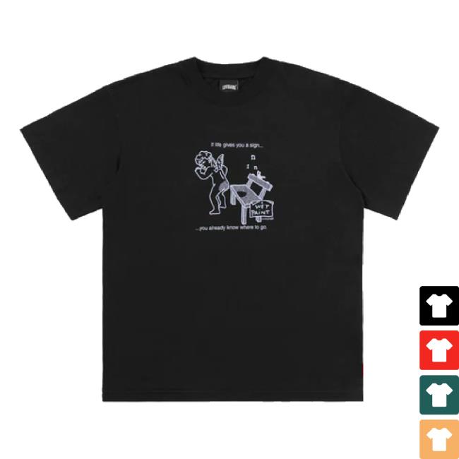Original Lovegang Brand Merch Store Wet Paint - Sweater (Bk) Lovegangbrand Shop