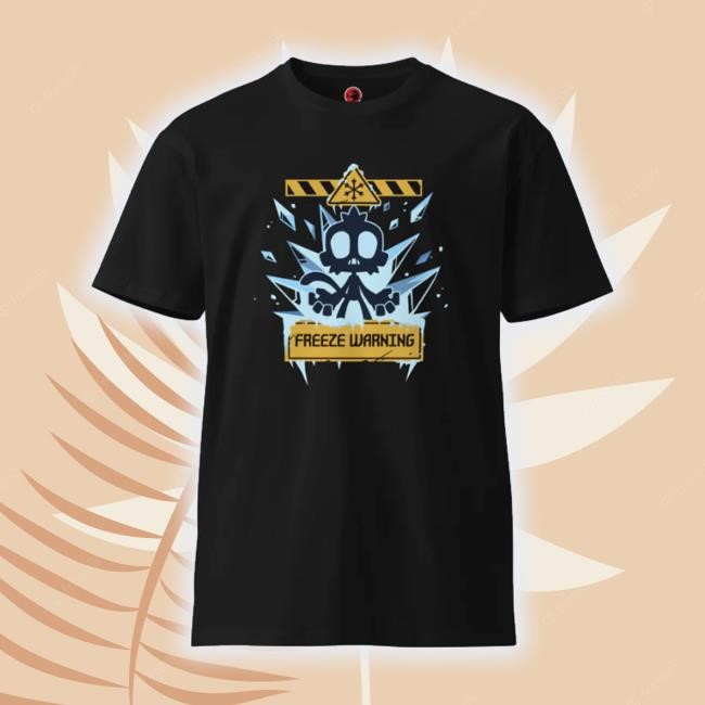 Ninjakiwi Store Freeze Warning Premium Crewneck Sweatshirt