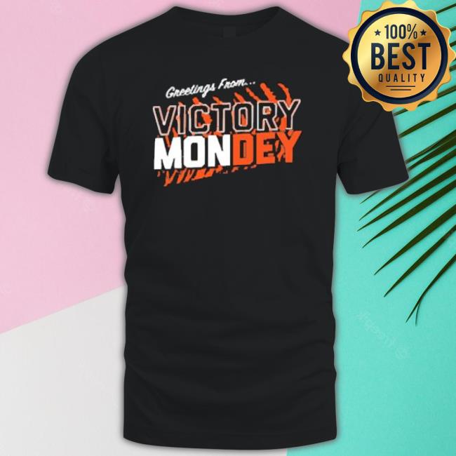 Official Cincinnati Bengals Victory Monday T-shirt