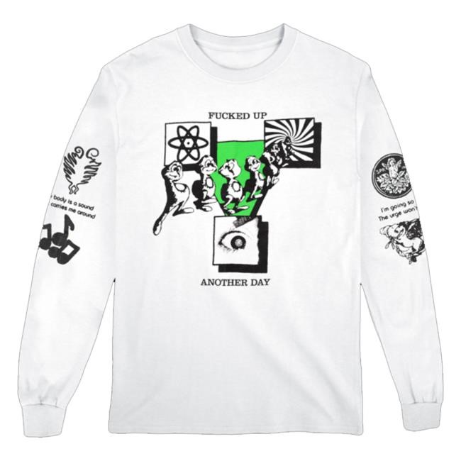 Trending Fuckedup Merch Store Another Day Lemmings Longsleeve t-shirt, hoodie, tank top, sweater and long sleeve t-shirt