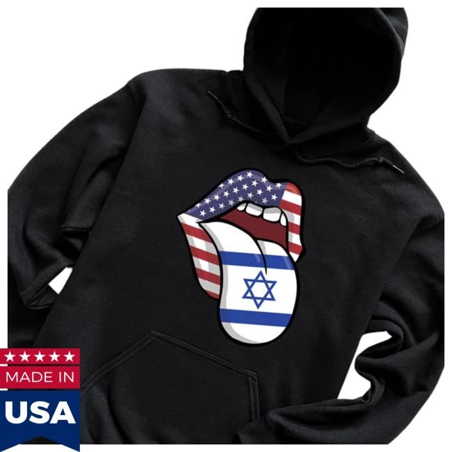 The Uri Merch Store Native Tongue Zip Up Hooded Sweatshirt