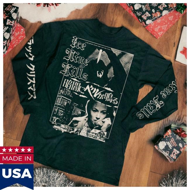 Ice Nine Kills Shop Merch Store Black Metal Christmas T Shirt
