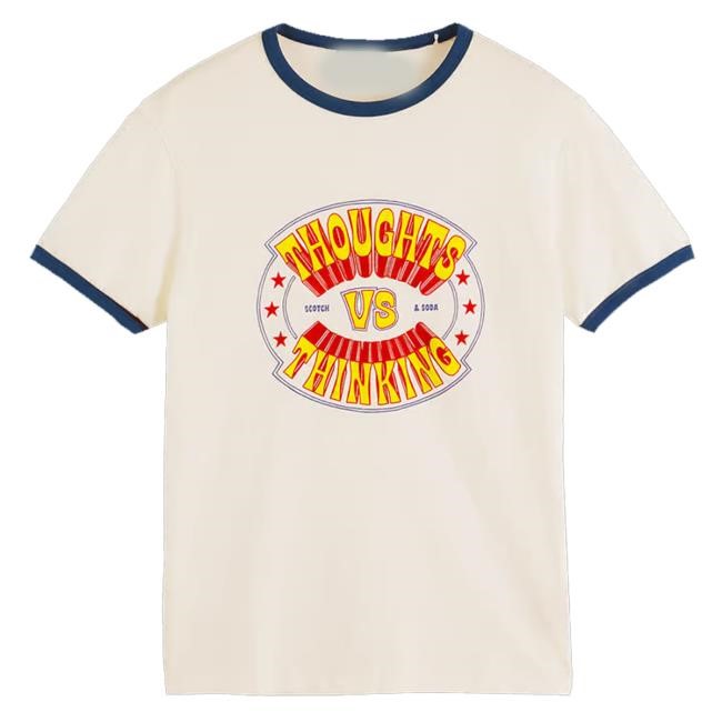 Scotch And Soda Merch Scotch & Soda X Joe Jonas Ringer Tee