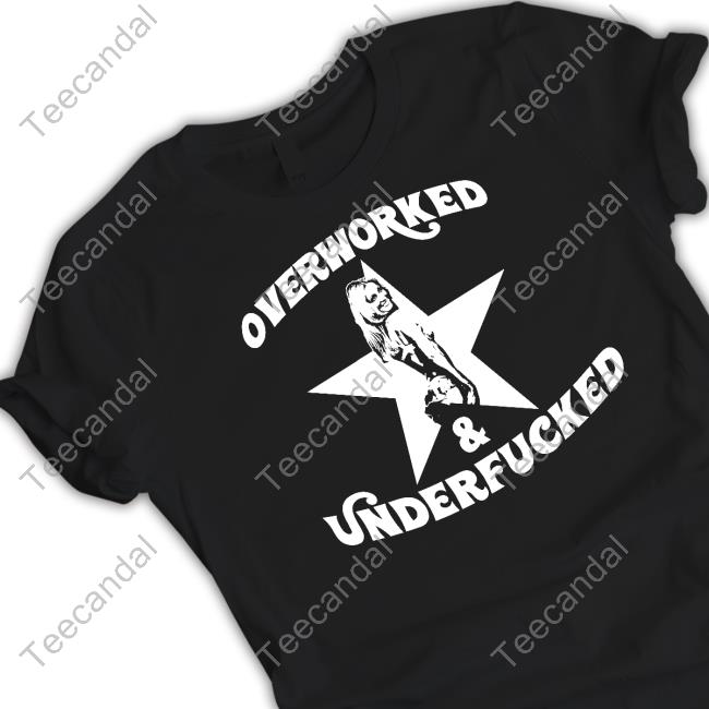 Maison Rapito Merch Overworked & Underfucked Tee Shirt
