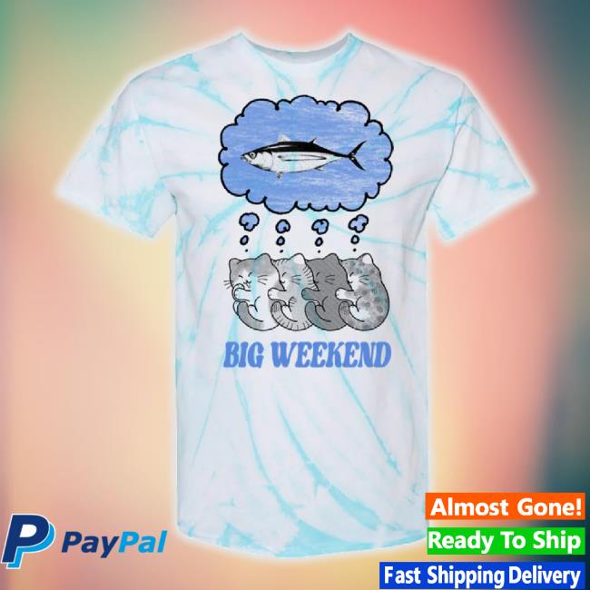 Theyetee Shop Big Weekend Tie-Dye Sweatshirt