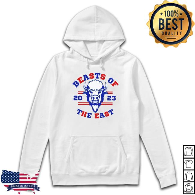 Official Beasts Of The East Buffalo Bills East Division Champions Hoodie Official Beasts Of The East Buffalo Bills East Division Champions Tee