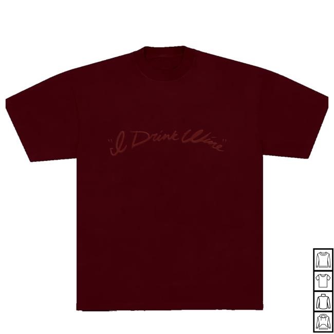 Adele Merch Store I Drink Wine Long Sleeve Shirt