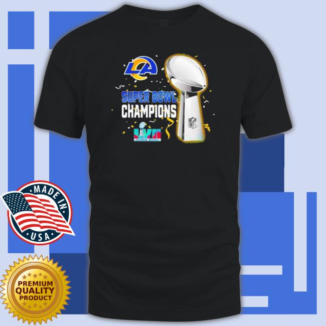 Los Angeles Rams Super Bowl Lvii 2023 Champions T- shirt
