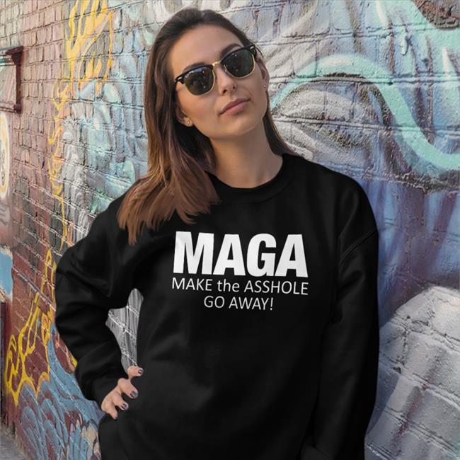 Rb Rbisrb Maga Make The Asshole Go Away Tee Navy