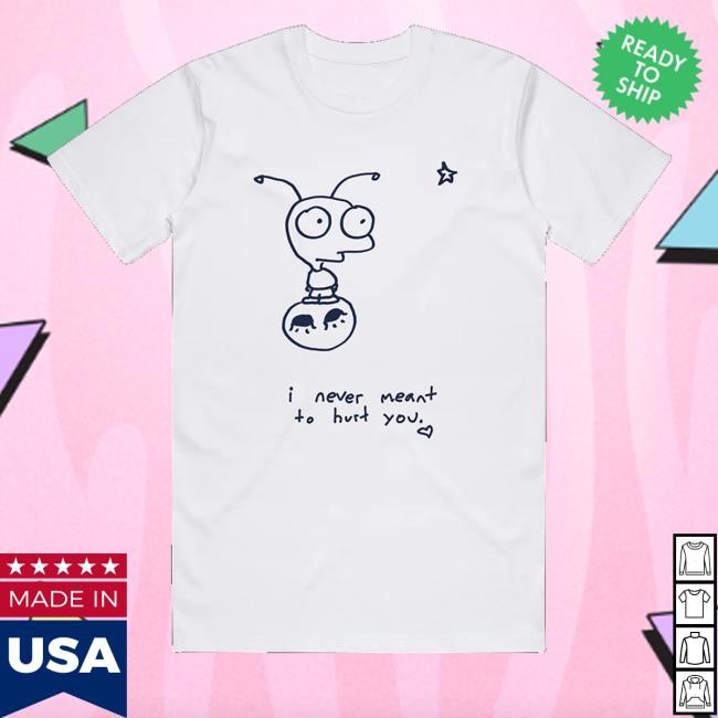 Store Moby I Never Meant To Hurt You Cartoon White Sweatshirt