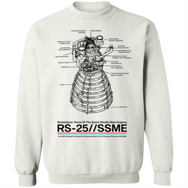 Rs-25 Shirt Everydayastronaut Store Rs-25 Shirt Everydayastronaut Store