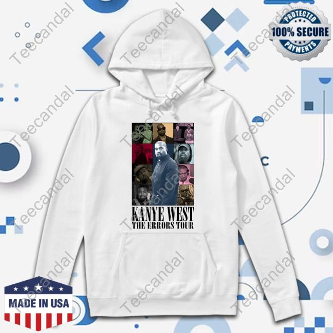 Shitheadsteve Kanye West The Errors Tour Long Sleeve T Shirt Kanye West The Errors Tour Tee Shirt