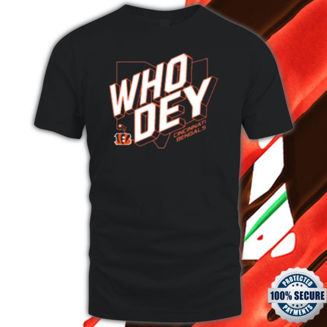Black Cincinnati Bengals Hometown Collection Prime Time T- shirt