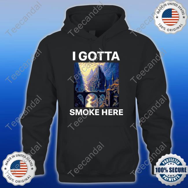 Z. Emerson I Gotta Smoke Here Hoodie
