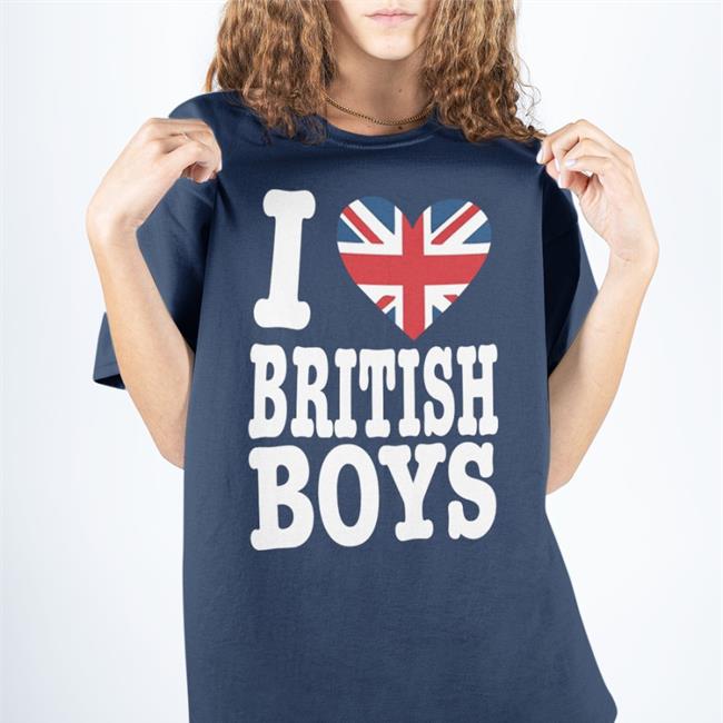 Tarayummy I Love British Boys Shirts Black