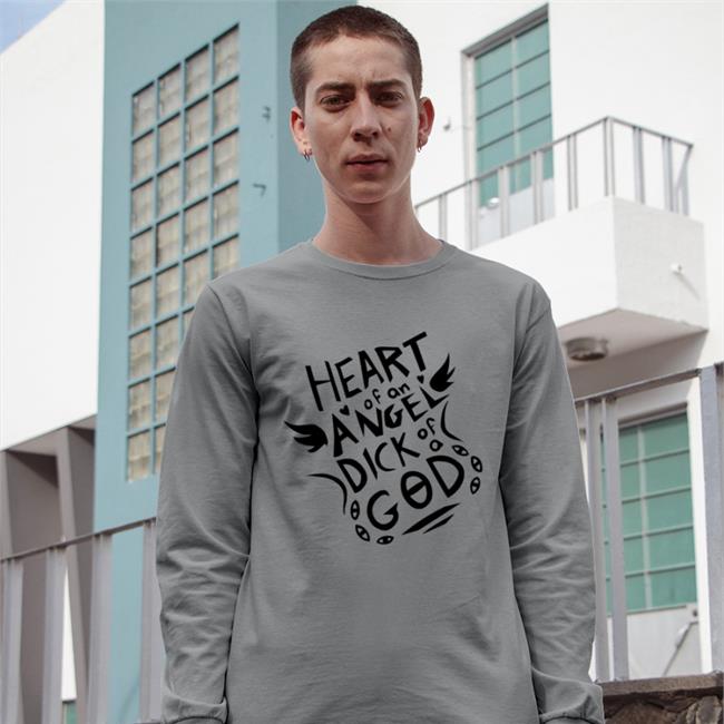 Nucleose Heart Of An Angel Dick Of A God Shirt