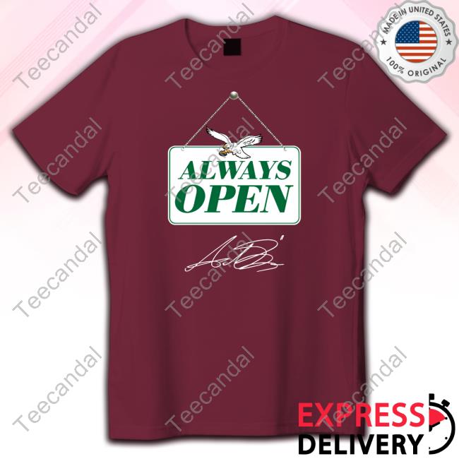 Eagles Autism Foundation Always Open Shirts Eagles Autism Foundation Always Open T-Shirt