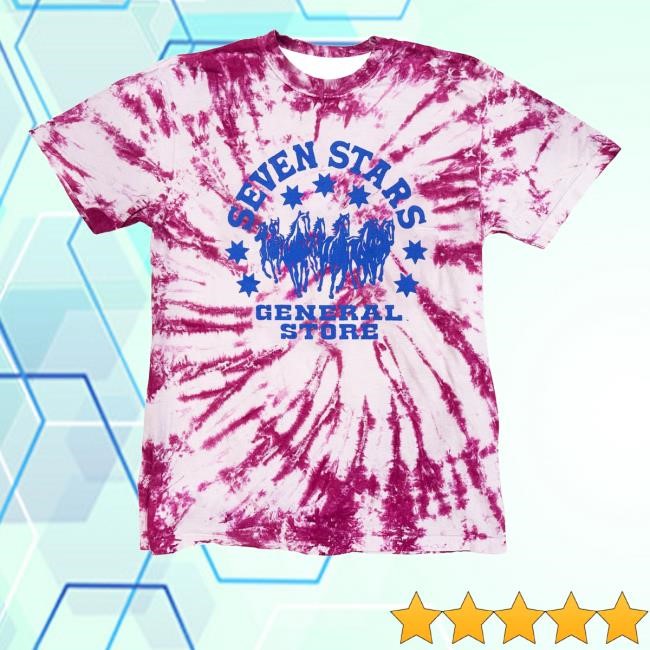 Seven Stars General Store Merch Shop 7Sgs Tie-Dye Logo Magenta Whirl Classic Shirt