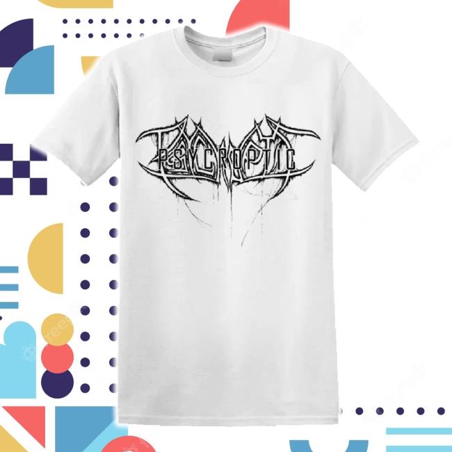 Trending Psycroptic - 'Old School Logo' Hoodie Sweatshirt (White) Direct Merch Store
