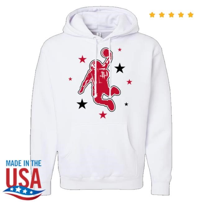 Trending Rocketsshop Merch Men's Houston Rockets Something Inked Dunkstronaut Hooded Sweatshirt