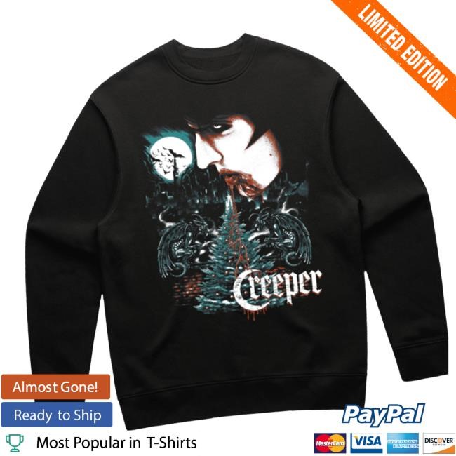 Trending Creeper Cult Merch Shop Christmas Jumper Hoodie