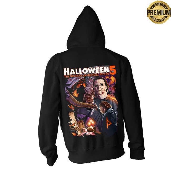 Official Terror Threads Merch Halloween 5 Marked By Evil Pullover Shirts
