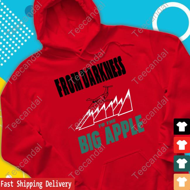From Darkness To The Big Apple Tee Shirt Aaronrodgers12 From Darkness To The Big Apple T-Shirts