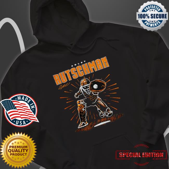 Adley Rutschman Baltimore Orioles Baseball Crewneck Sweatshirt Adley Rutschman Baltimore Orioles Baseball Crewneck Sweatshirt
