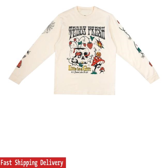Official Life Is A Gift Sweatshirt Teddyfresh Merch Store Life Is A Gift