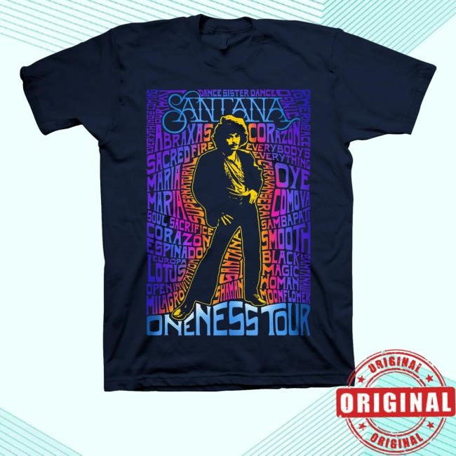 Santana Online Store Wordsmith T-Shirt,Hoodie,Sweatshirt Santana Oneness Tour