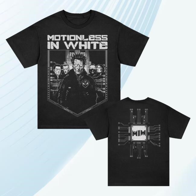 Official Motionless In White Store Merch Cyborg T-Shirt (Black) Shirt