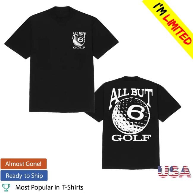 Allbut6records Merch Store Shop Golf Logo Hoodie Sweatshirt