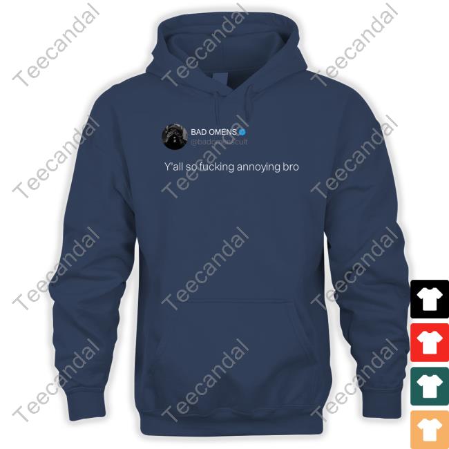 Badomenscult Y'all So Fucking Annoying Bro Long Sleeve Shirt Savmoz