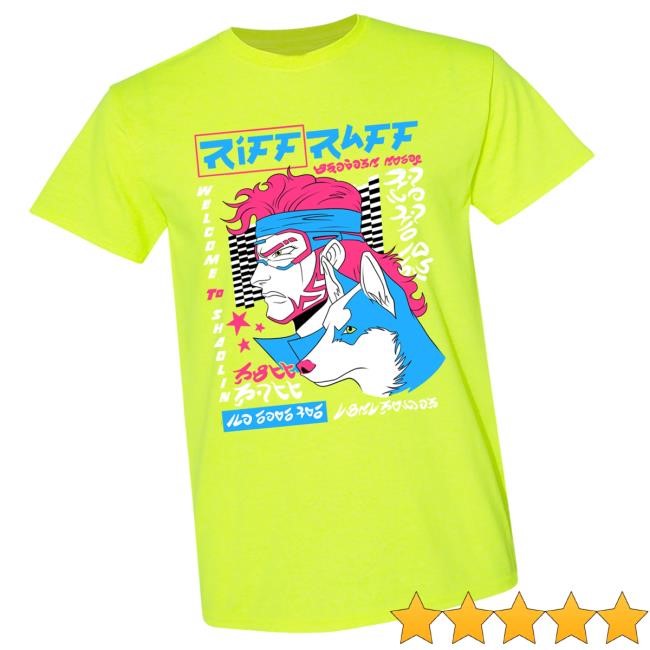 Official Planetriffraff Merch Riff Raff Neon Cyber Punk Tee