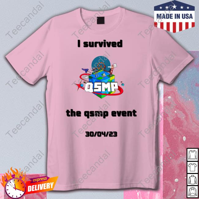 Lostlvjy I Survived The Qsmp Event 30-04-23 T-Shirt