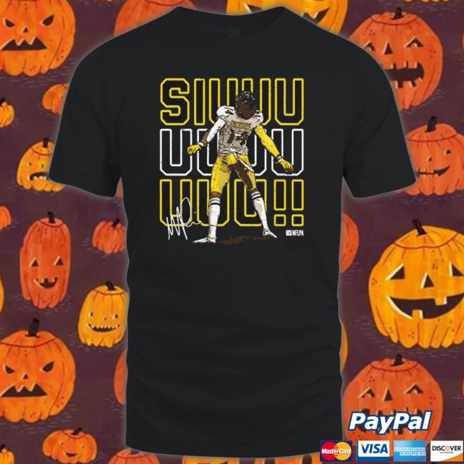 George Pickens Pittsburgh Siuuu Celebration Wht Sweatshirts