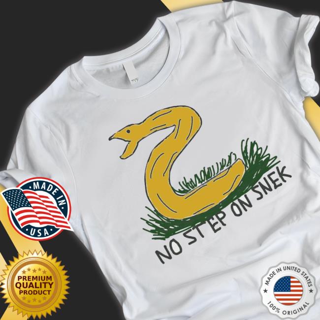 No Step On Snek Bad Drawing T-Shirt
